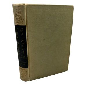 The Voice of Asia James Michener 1951 First Edition Historical No Dust Jacket